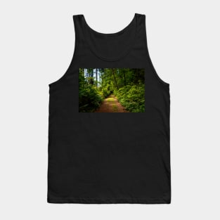 Hiking path at golden hour Tank Top